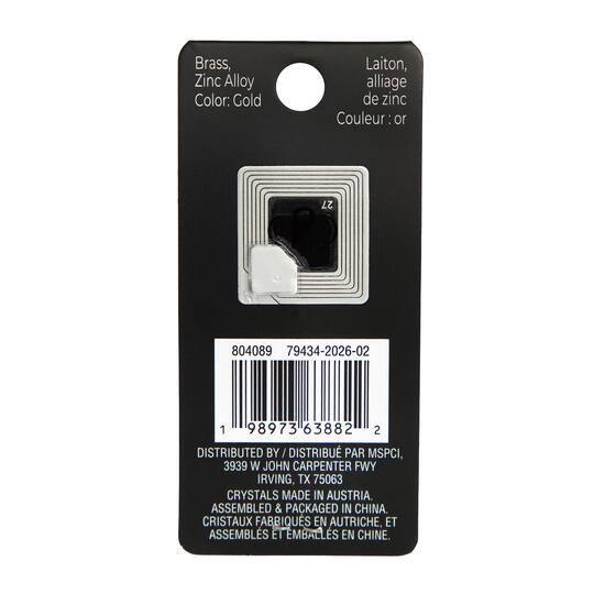 Pickleball Paddle Austrian Crystal Charm by Bead Landing™